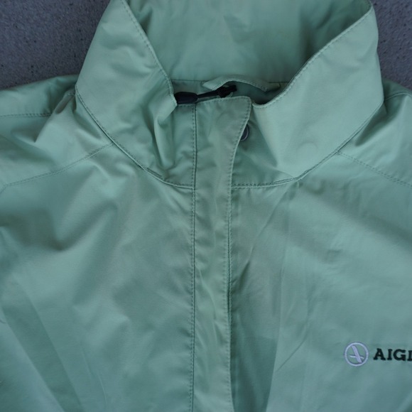 Aigle Lightweight Jacket Teal Blue Womens Size Medium - Picture 4 of 8